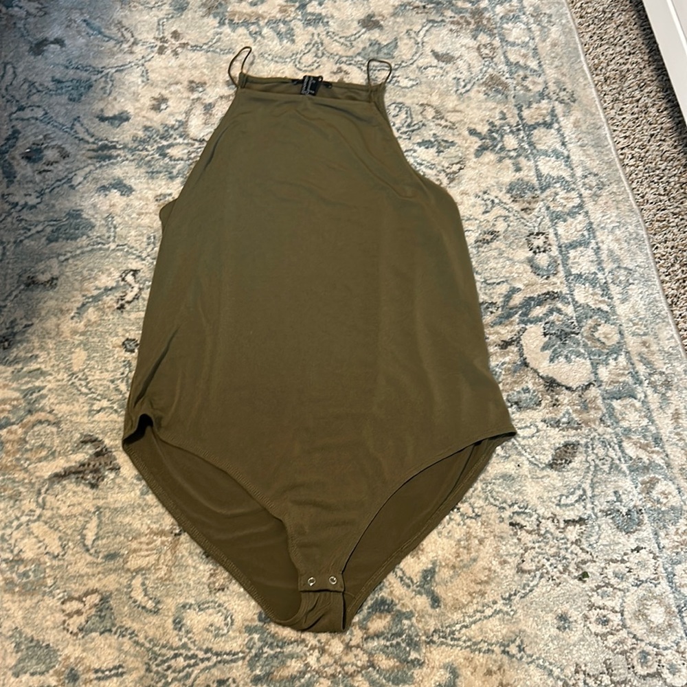 Forever 21 Green Bodysuit